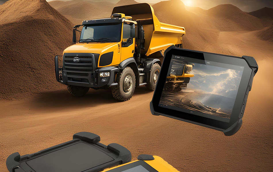 车载平板矿山应用